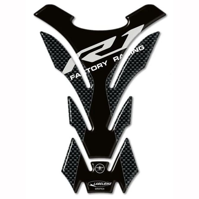 3D Tank Sticker Carbon Print YZF-R1