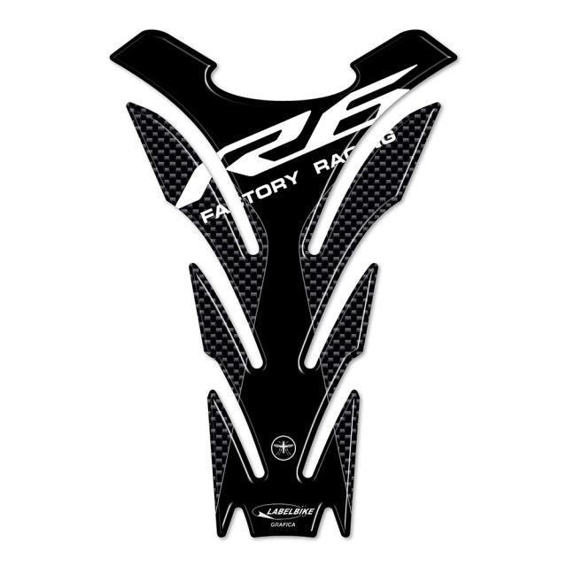3D Tank Sticker Carbon Print YZF-R6