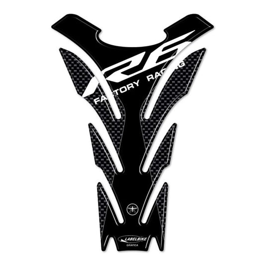3D Tank Sticker Carbon Print YZF-R6