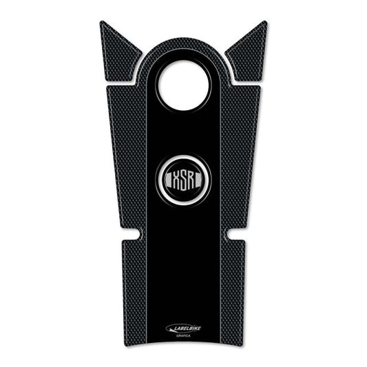 3D Tank Sticker Carbon Print/Black XSR700