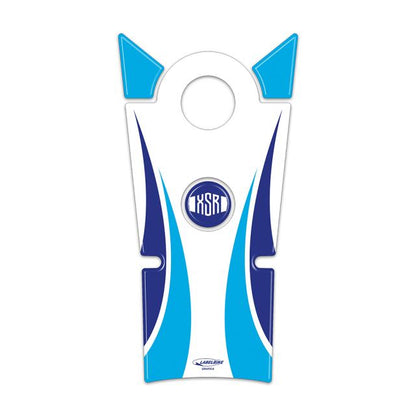 3D Tank Sticker White/Blue XSR700