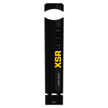 3D Tank Sticker Carbon Print/Yellow XSR900