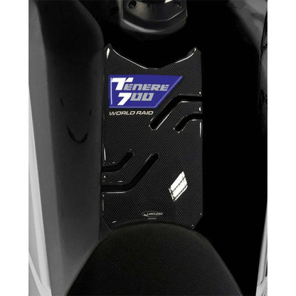 3D Tank Sticker Carbon Look/Blue Tenere 700