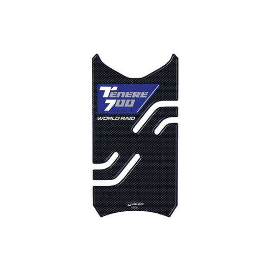 3D Tank Sticker Carbon Look/Blue Tenere 700