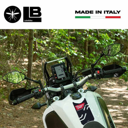 3D Tank Sticker Carbon Look/Red Tenere 700