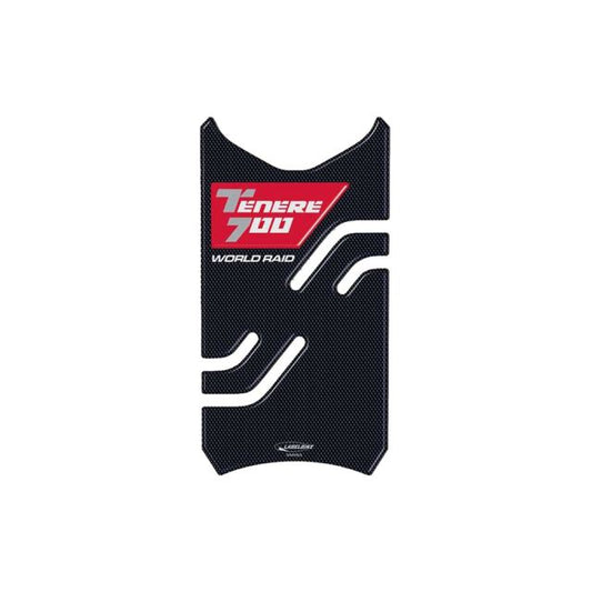 3D Tank Sticker Carbon Look/Red Tenere 700