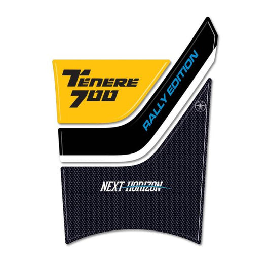 3D Tank Sticker Carbon Look/Yellow Tenere 700