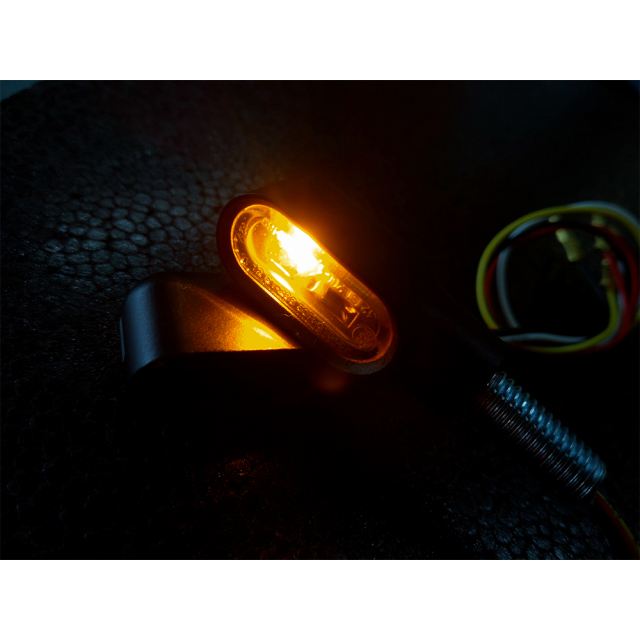 LEDミニウインカー インテグレートタイプ クリア 40×14×18mm 2個セット