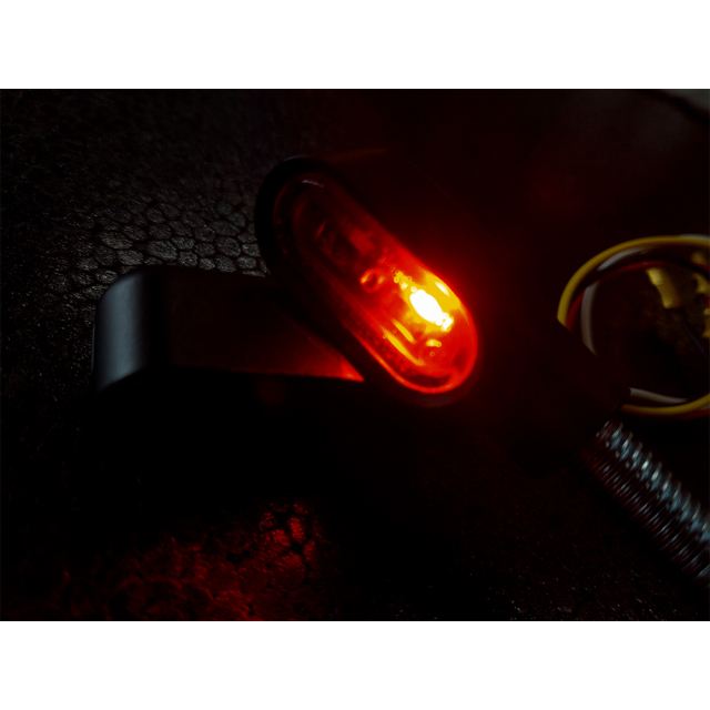 LEDミニウインカー インテグレートタイプ クリア 40×14×18mm 2個セット
