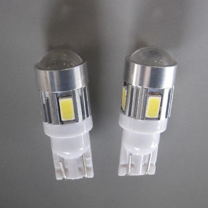 LED Position Bulb T10 Wedge White 12x34mm 2 pcs