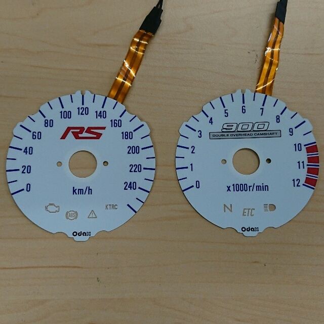 EL Meter Repair Panel Set AC Style Z900RS/Cafe