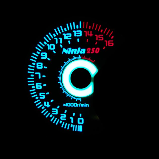 ELメーター補修用パネルセット ACスタイル ニンジャ250