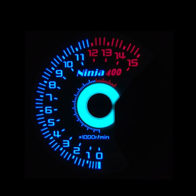 EL Meter Repair Panel Set AC Style Ninja 400