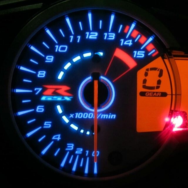 EL Meter Repair Panel Set AC Style GSX-R1000
