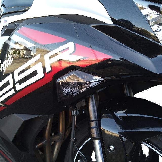 LEDスモークレンズ コンプリートキット ZX-25R