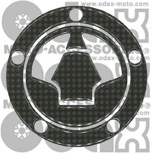 フュエルキャップパッド カワサキ (5穴) カーボンプリント