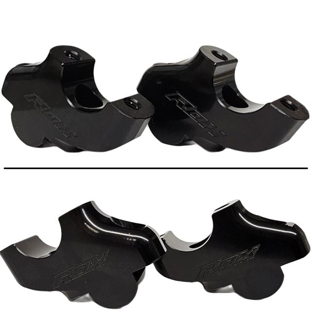 Handlebar risers, 30mm pullback, for Rebel 250/500/1100