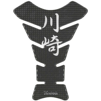 Tank Pad Kawasaki Type Carbon Pattern / Kawasaki 213mm x 160mm