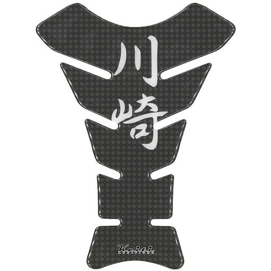Tank Pad Kawasaki Type Carbon Pattern / Kawasaki 213mm x 160mm