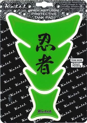 Tank Pad "Ninja" Lime Green
