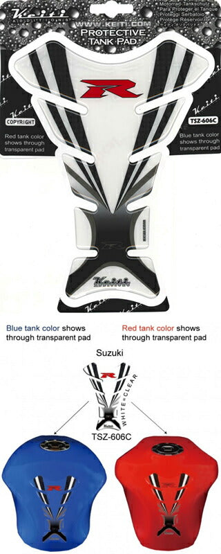 タンクパッド スズキ｢R｣タイプ クリア