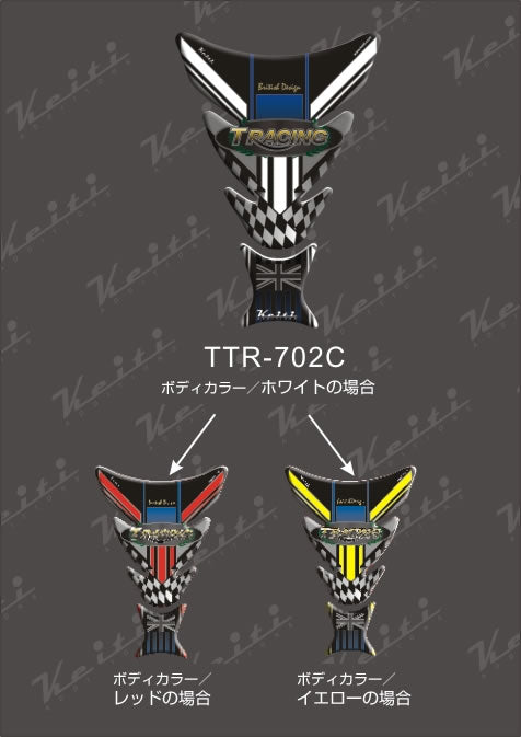 タンクパッド TRIUMPH(トライアンフ) タイプ クリア