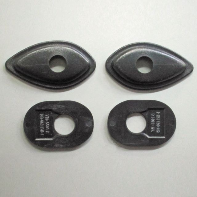 Winker Mount Base for Honda, Black, 8mm Screw Holes, Left and Right Set