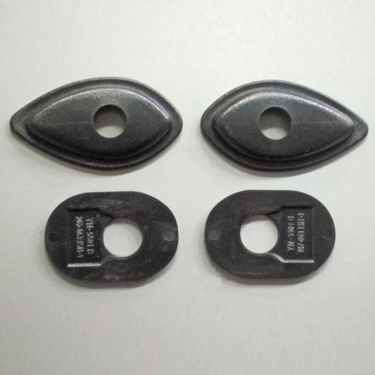 ウインカーマウントベース HONDA用 ブラック ネジ穴/8mm 左右セット