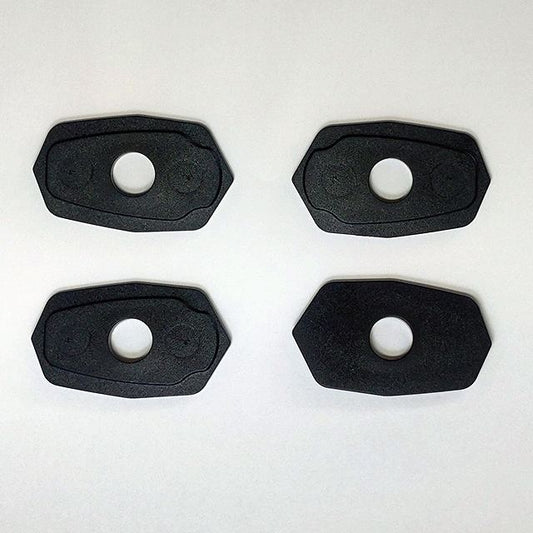 ウインカーマウントベース KAWASAKI/タイプ2 ブラック ネジ穴/8mm 左右セット
