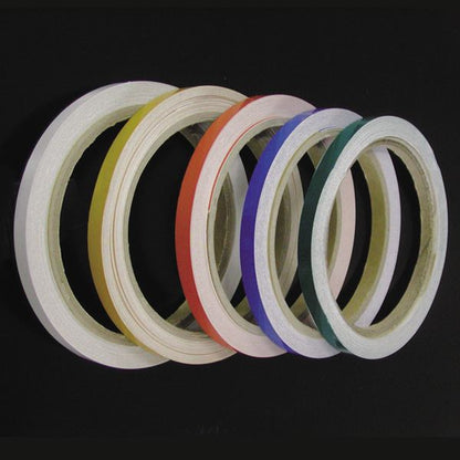 Fluorescent Wheel Stripes (with tool) White 7mm x 6m