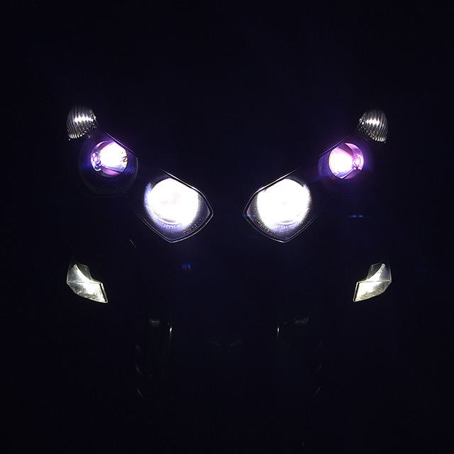 LED turn signal position daylight kit ver.2 white/using genuine lens ZZR1400
