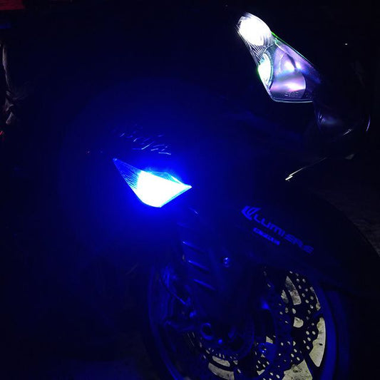LEDウインカーポジション デイライトキット ver.2 ブルー/純正レンズ使用 ZX-14R