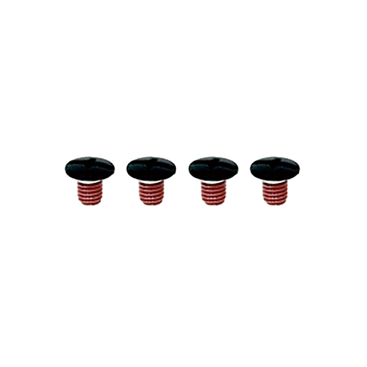 6x6 Shield Screw Set, Black/Aluminum, 4 pcs.