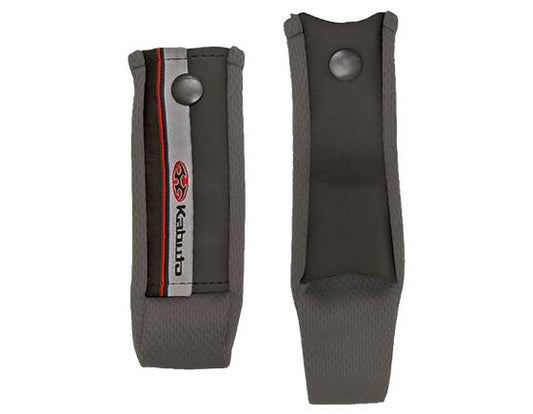 KAMUI-3 Chin Strap Cover Set Dark Gray All Sizes Left and Right Set