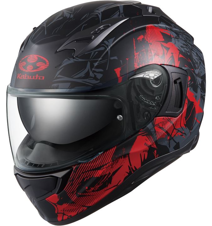 KAMUI 3 TRUTH Flat Black Red, Size M