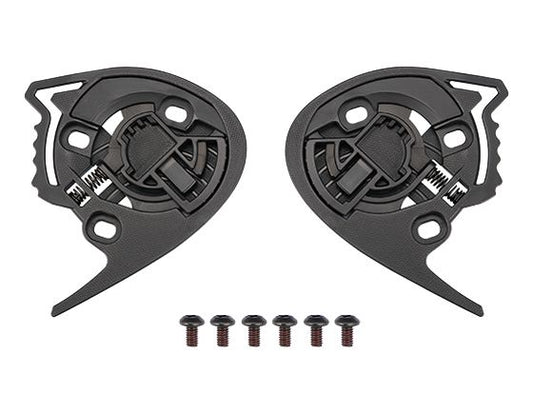 DAF-R Shield Ratchet Set, Black, Left and Right