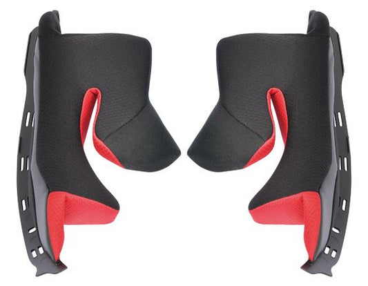 KF17 Cheek Pad Set, Black, Left and Right
