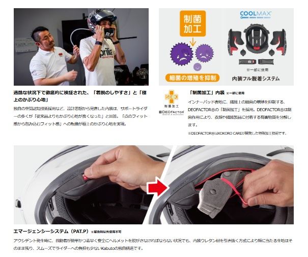 F-17 GLANZ(グランツ) フルフェイス ヘルメット レッドグレー