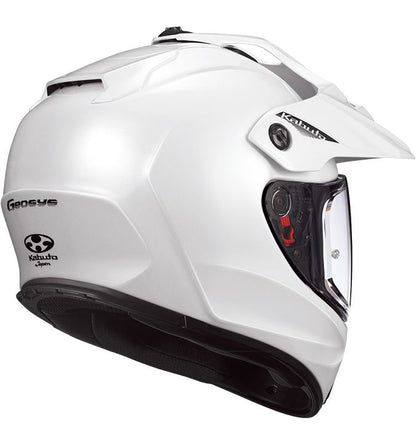 GEOSYS Off-Road Helmet Pearl White