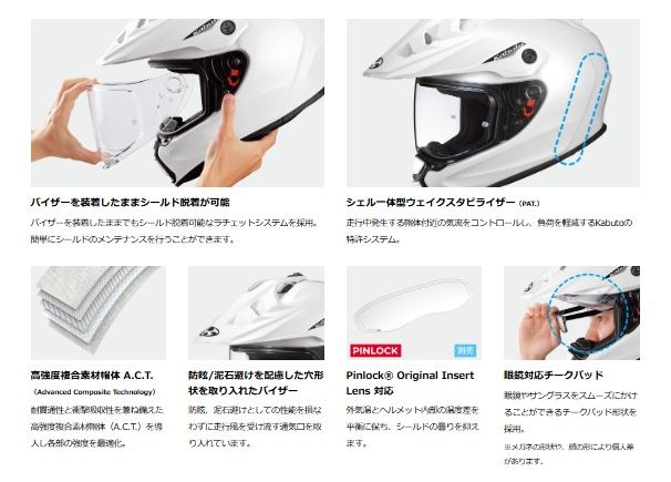 GEOSYS(ジオシス) オフロード ヘルメット フラットブラック