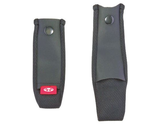 D20F Chin Strap Cover Set Black All Sizes Universal Left and Right Set
