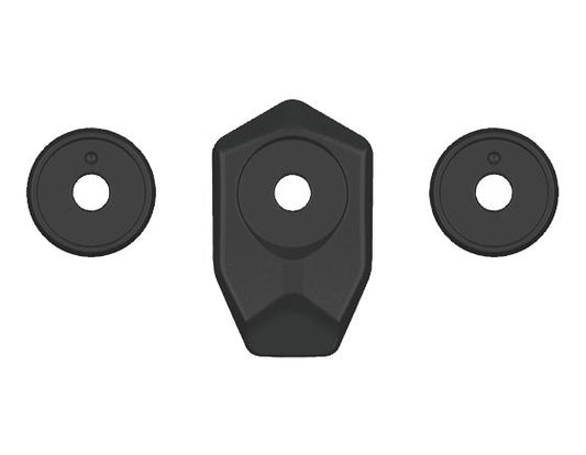 D20F Visor Color Set Black