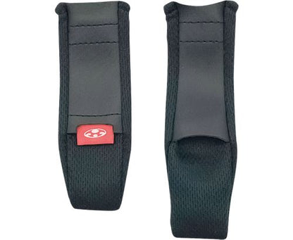 EXCEED-2 Chin Strap Cover Set Black All Sizes Left/Right Set