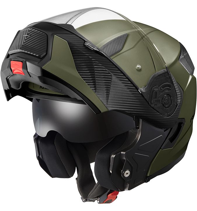 RYUKI System Helmet Flat Olive