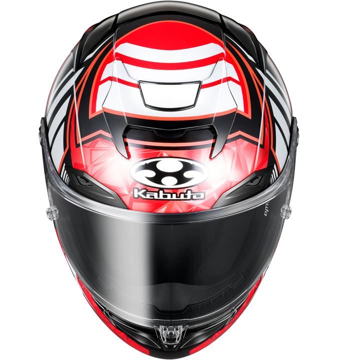 F-17 VELLIO Full Face Helmet Black/Red