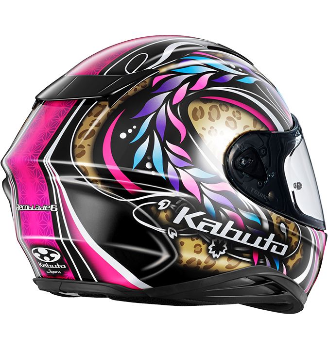 AEROBLADE-6 TAMON Full Face Helmet Black Leopard