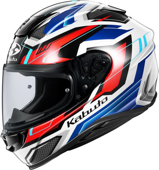 AEROBLADE-6 ADACT(エアロブレード6 アダクト) フルフェイス ヘルメット ホワイトブルーレッド