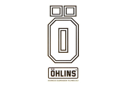 Clear Sticker O-mark White/Black 60x46