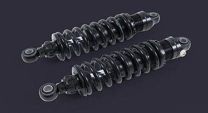 Rear Shock S36DR1L Blackline All Black Harley Touring Family -20