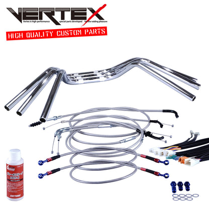 RZ250 84年 51L 鬼ハンドル セット メッシュ ワイヤー